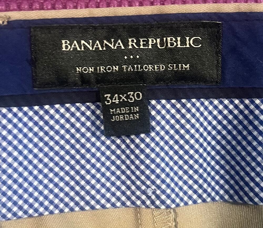 Banana Republic's Non-Iron Tailored Slim Fit